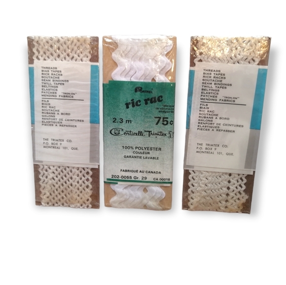 Vtg White Treads Rick Racks 🧵🌴 - Picture 2 of 2